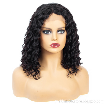 Human Hair Lace Front Wig Closure Wigs for Black Brazilian Front Natural Mink Women Wholesale Swiss Lace Wigs
